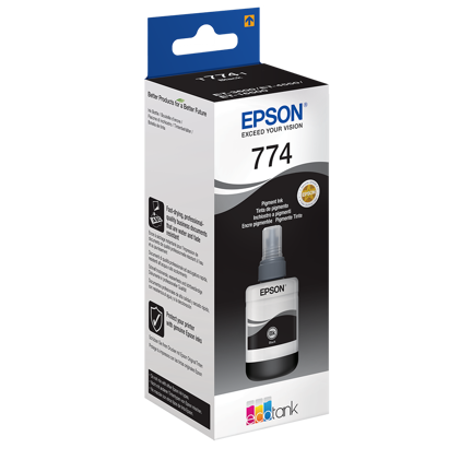 Epson T741 pigment black lahvička s inkoustem