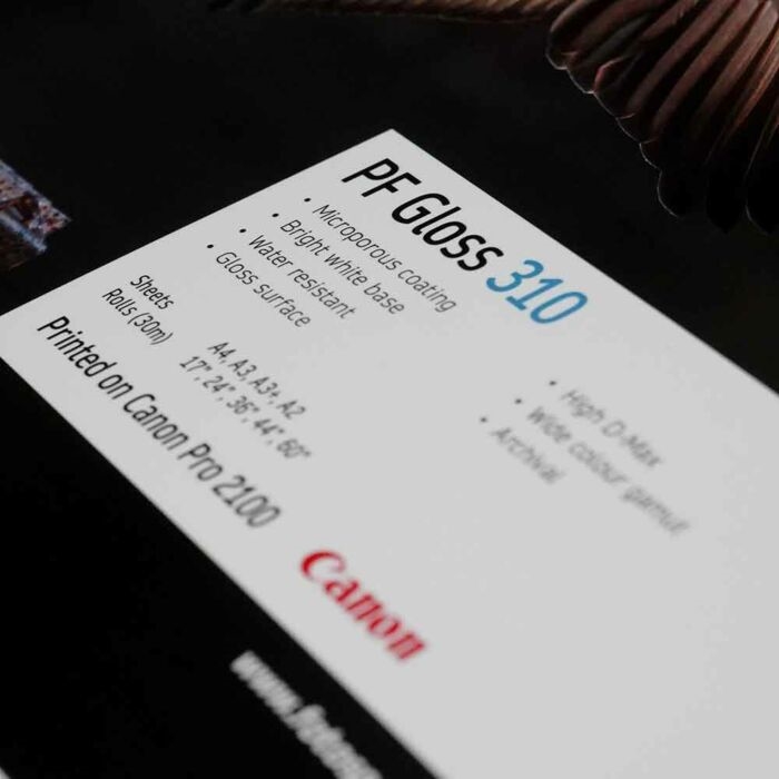Fotospeed PF Gloss 310 g/m² - 60" x 30 mètres