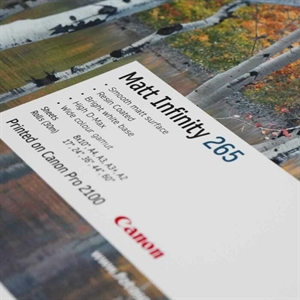 Fotospeed Matt Infinity 265 g/m² - 24" x 30 mètres