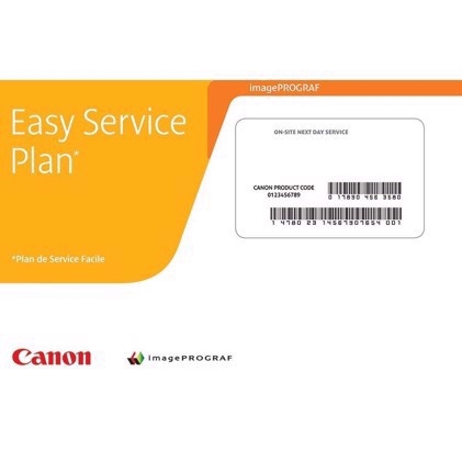 Canon Easy Service Plan 5 let staré on-site service následující den pro IMAGEPROGRAF 24" PIGMENT