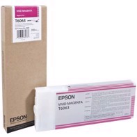 Epson Vivid Magenta T6063 - 220 ml inkoustová kazeta pro Epson Pro 4880