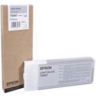Epson Light Black 220 ml inkoustová kazeta T6067 - Epson Pro 4800/4880