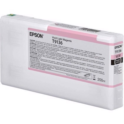 Epson Vivid Light Magenta T9136 - 200 ml kazeta