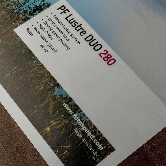 Fotospeed PF Lustre DUO 280 g/m² - A4, 50 Archa
