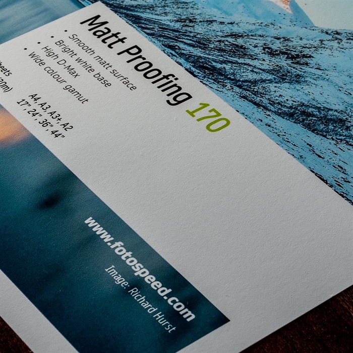 Fotospeed Matt Proofing 170 g/m² - A2, 100 Archa
