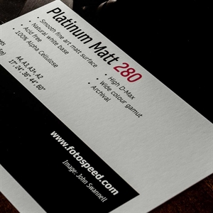 Fotospeed Platinum Matt 280 g/m² - 24" x 15 mètres