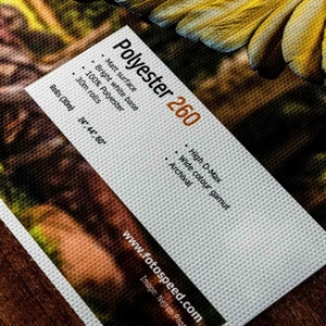 Fotospeed Polyester (Matt) 260 g/m² - 44" x 30 mètres