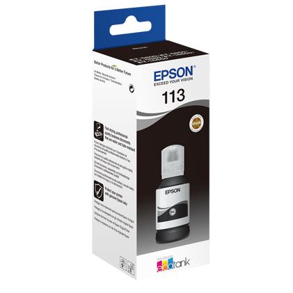 Epson 113 EcoTank Black lahvička s inkoustem